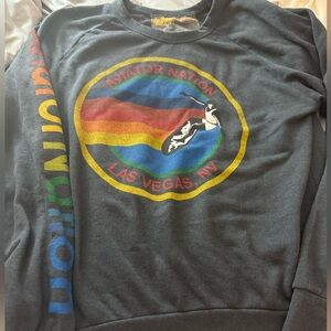 Aviator Nation Gray Sweater